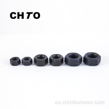 DIN 934 NUTS HEX NUTS HEX OXIDE NEGRO